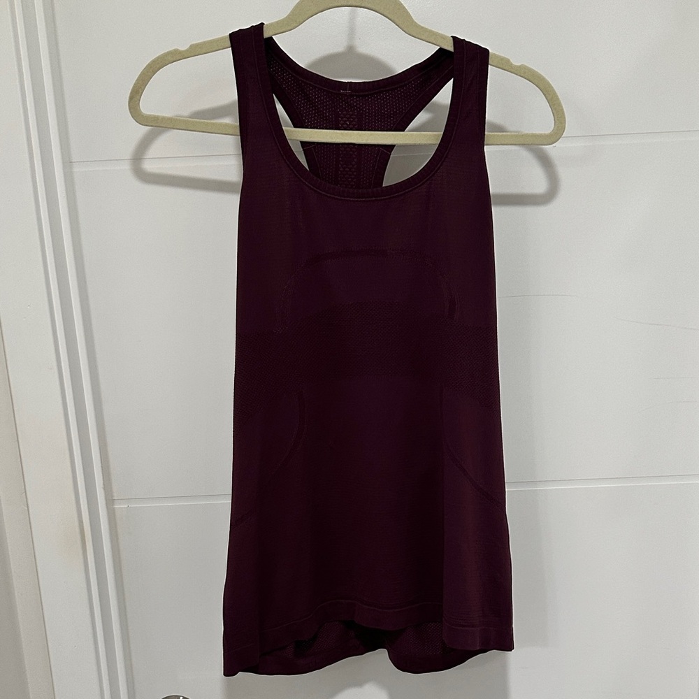 Lululemon Women's Plum Racerback Tank Top